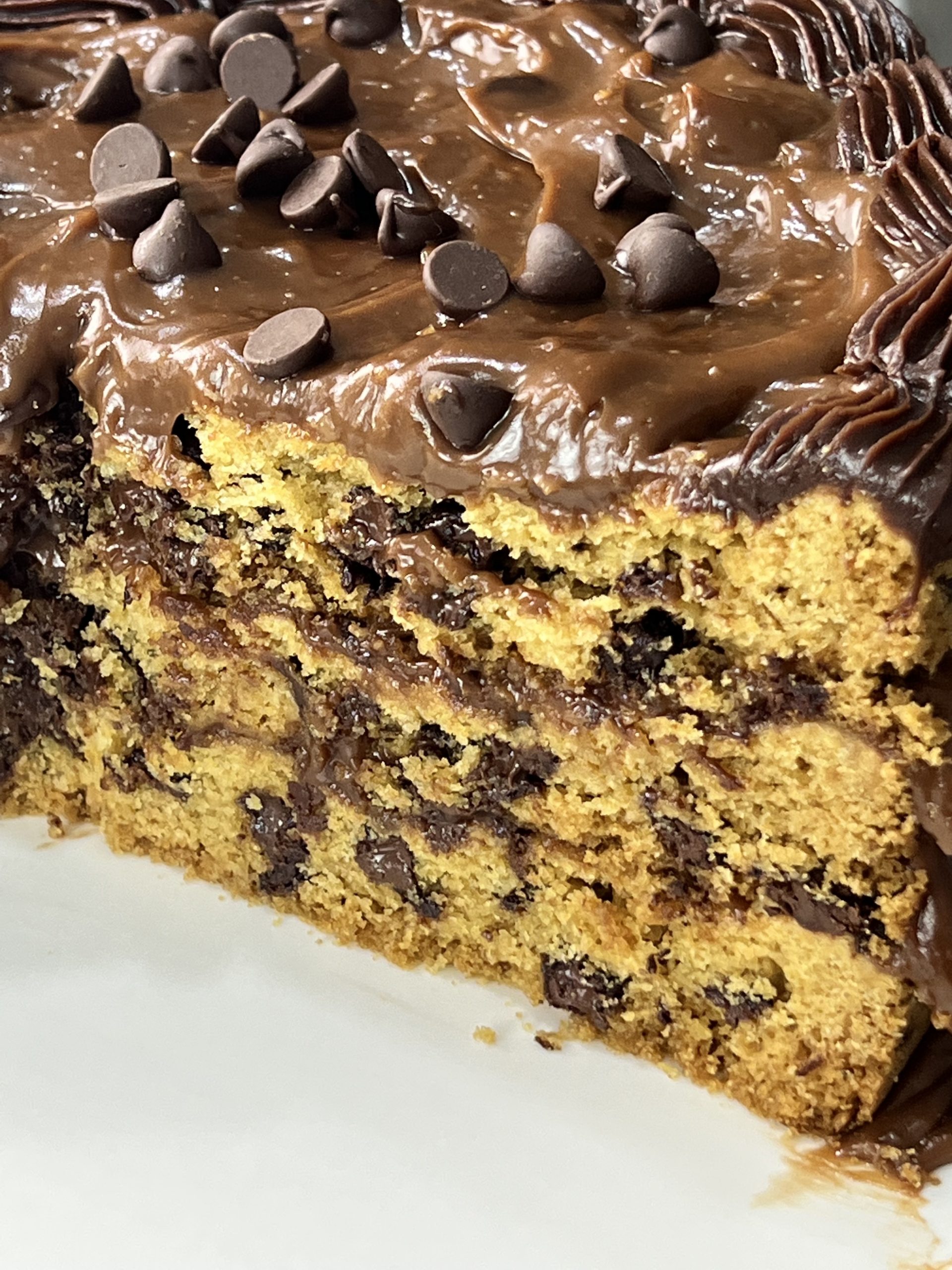 Cookie Cake con crema de Nutella - Club Las Delicias de Vivir